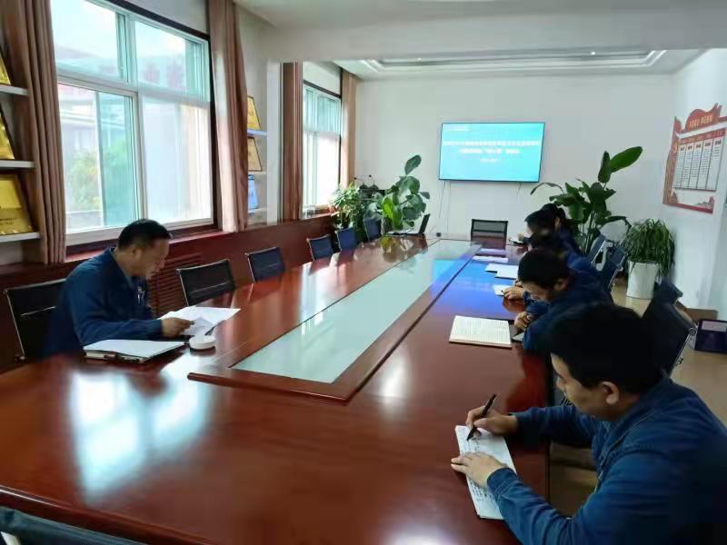 9月26日，儲運中心黨委召開全國國有企業(yè)黨的建設工作會議精神貫徹落實情況“回頭看”專題推進會