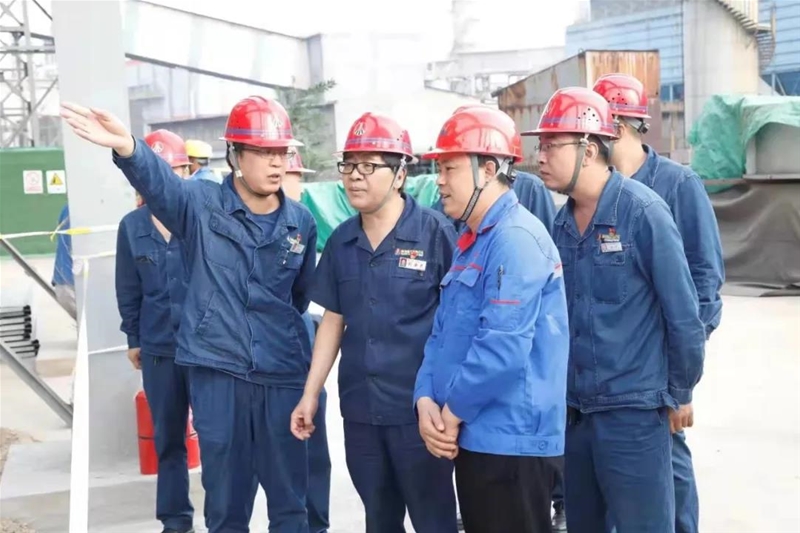 劉安民到一線檢查環(huán)?？?jī)效達(dá)標(biāo)項(xiàng)目進(jìn)展情況